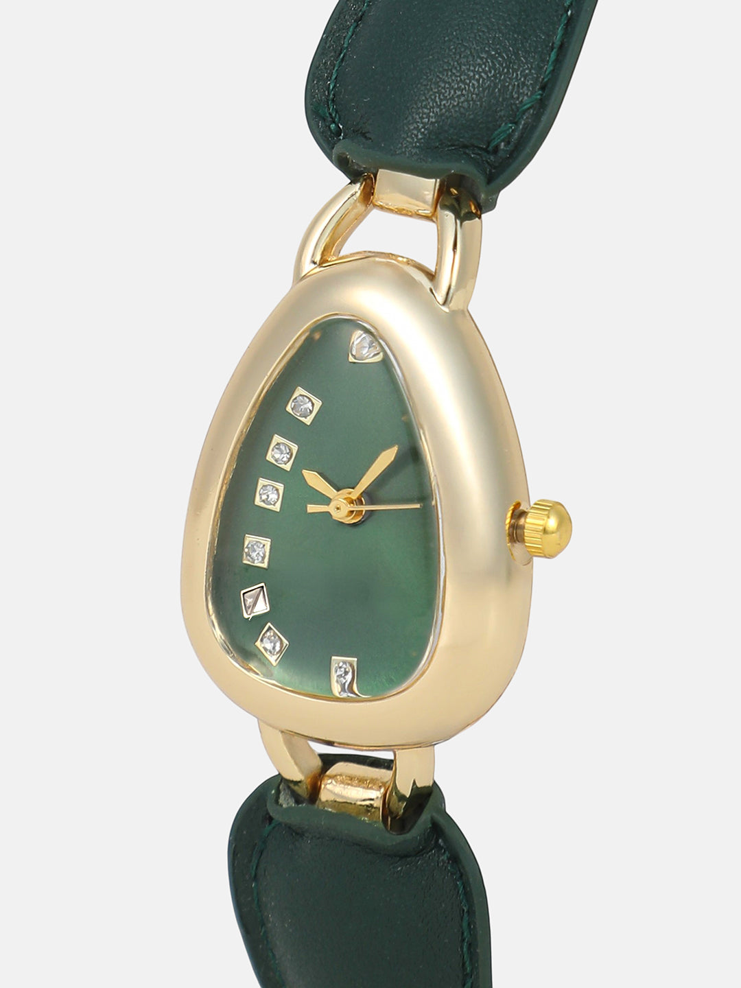 The Olive Designer Watch - Emerald Green