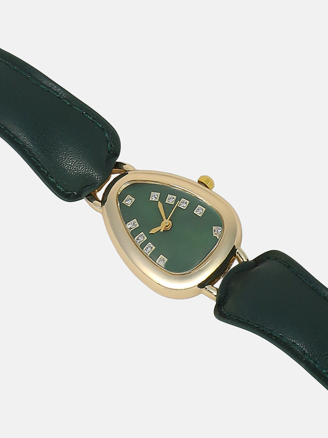The Olive Designer Watch - Emerald Green