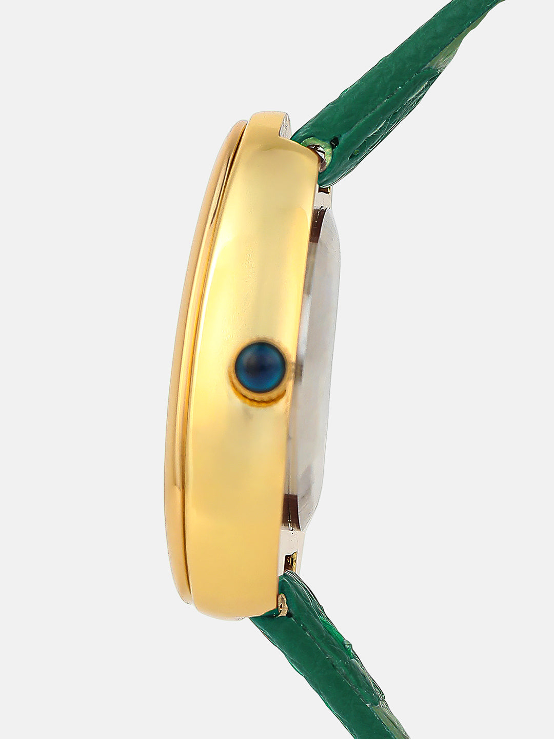 The Bloom Dial Watch - Emerald Green