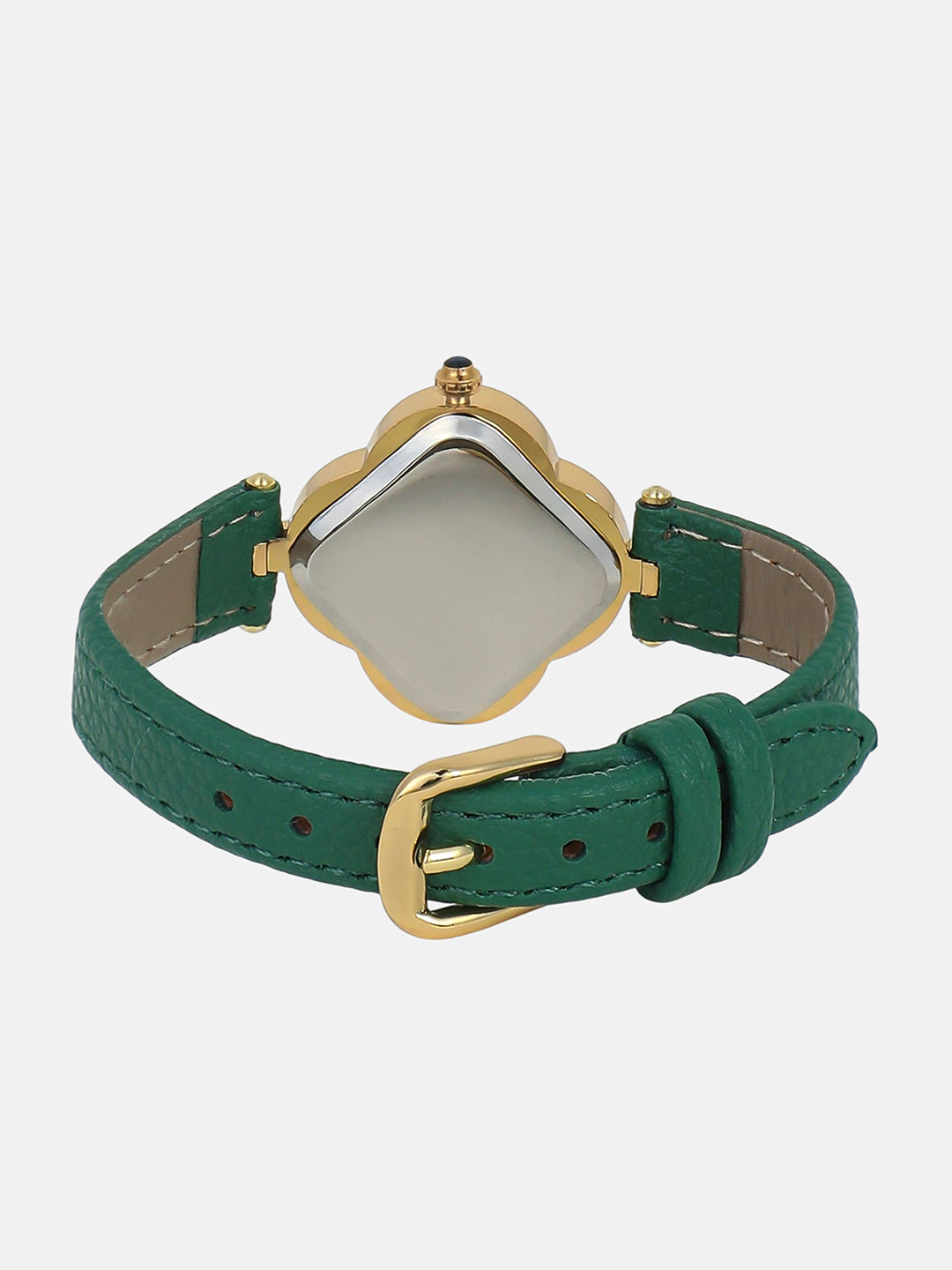 The Bloom Dial Watch - Emerald Green