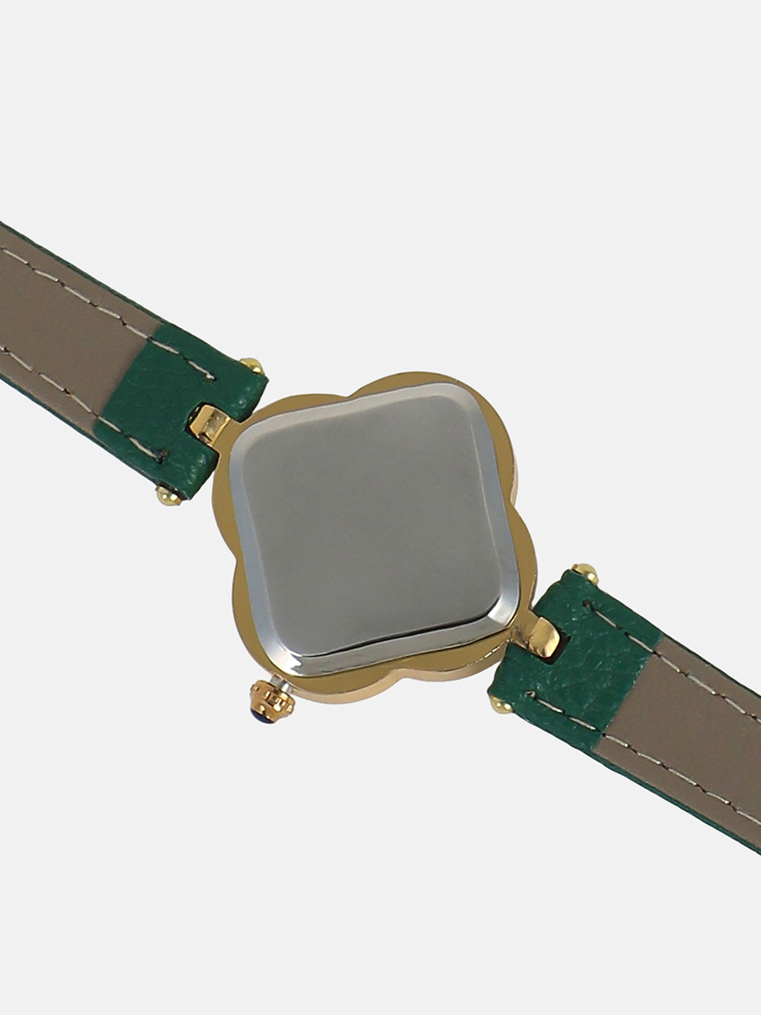 The Bloom Dial Watch - Emerald Green