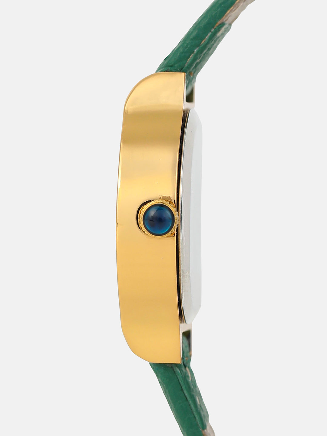 The Sunray Oval Watch - Olive Green