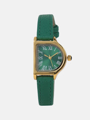 The Classic Rectangular Watch - Forest Green