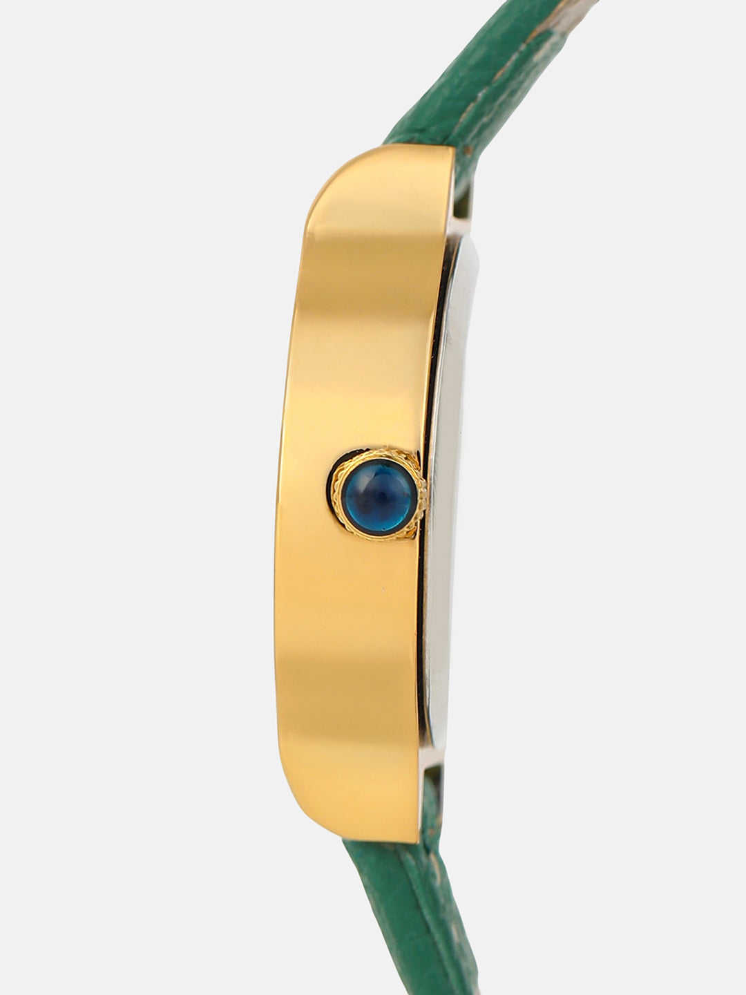 The Classic Rectangular Watch - Forest Green