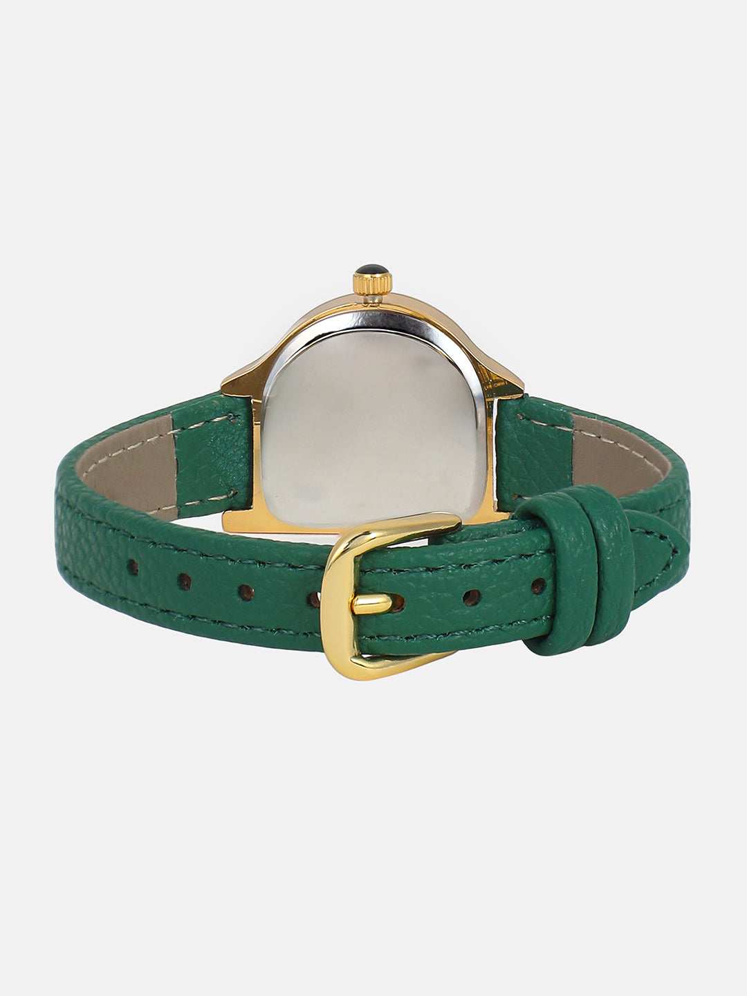 The Classic Rectangular Watch - Forest Green