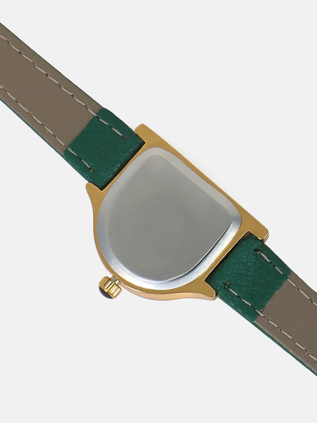The Classic Rectangular Watch - Forest Green