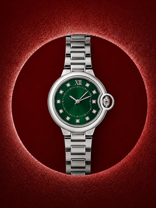The Starlight Crystal Watch - Silver