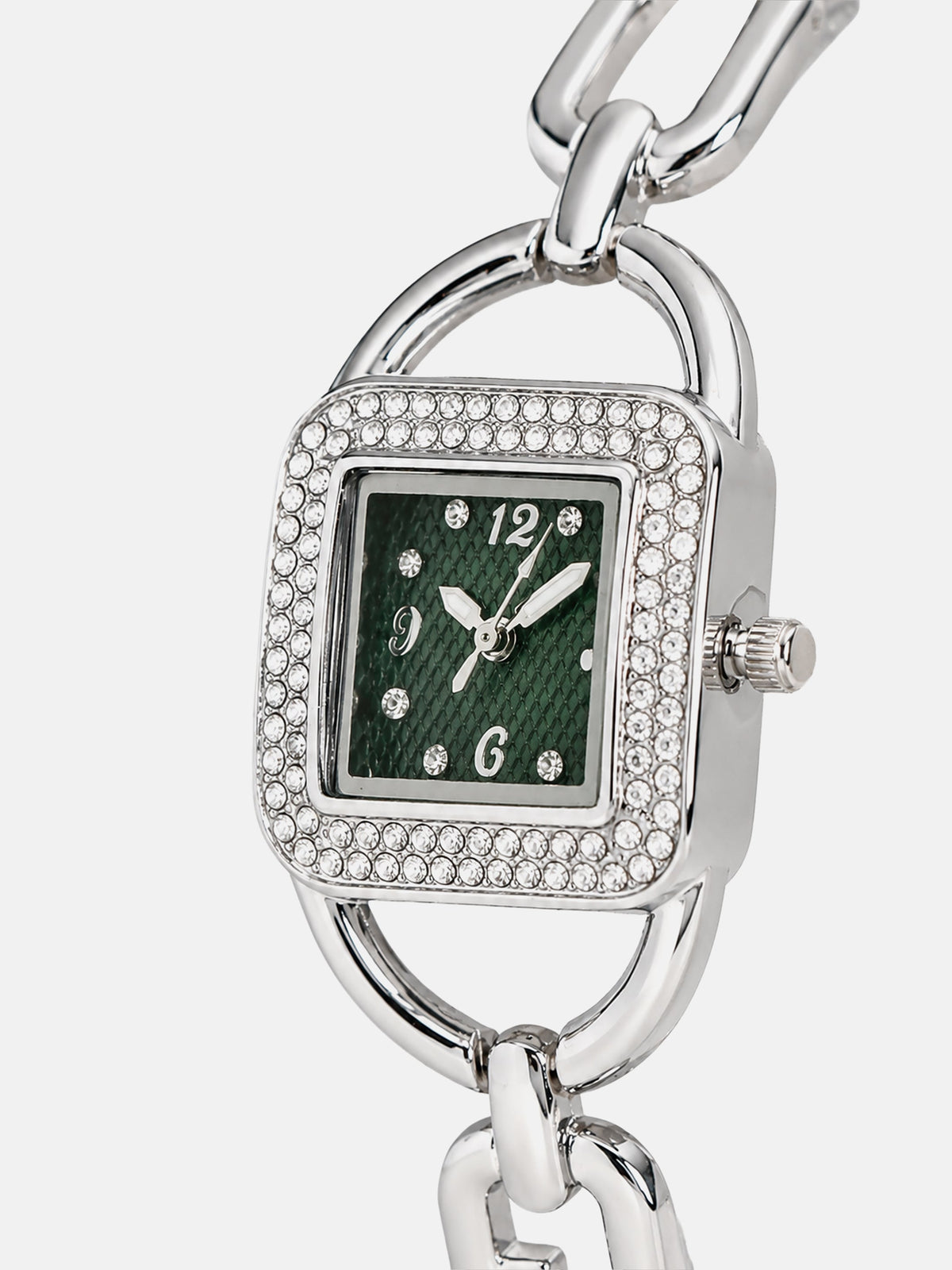 The Crystal Edge Watch - Silver