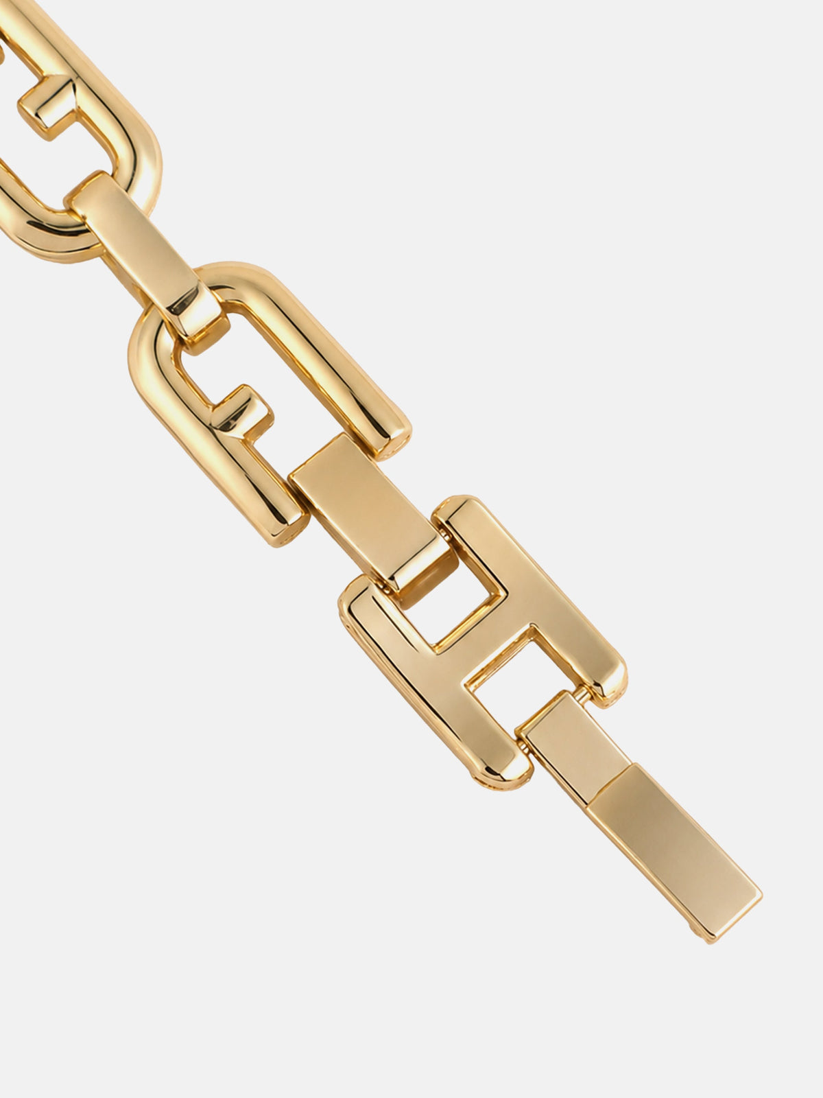 The Belle Rectangle Watch - Gold