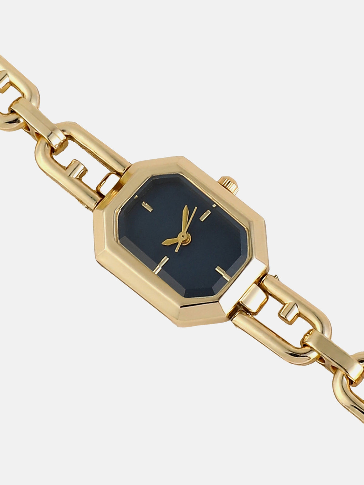 The Belle Rectangle Watch - Gold