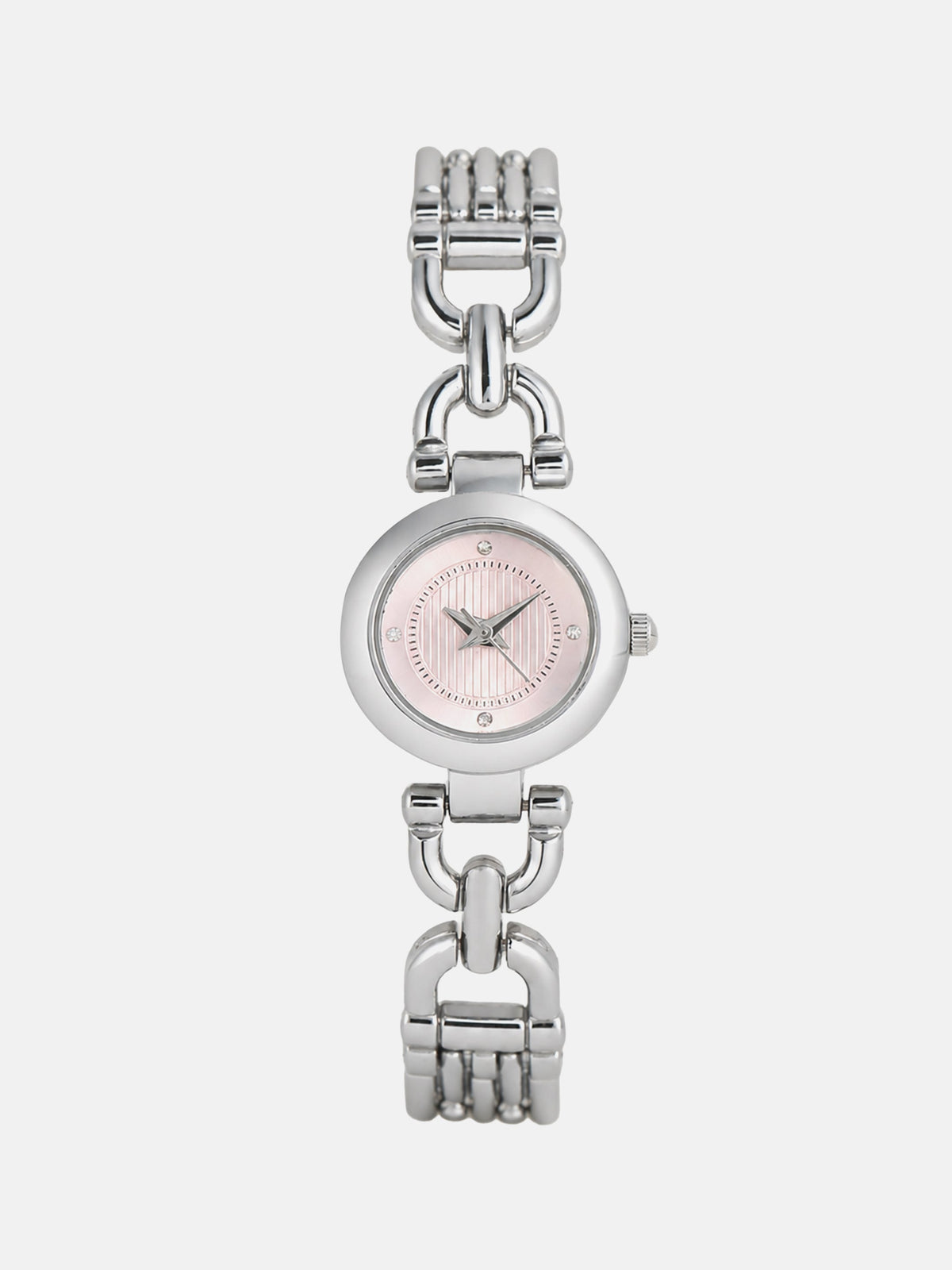 The Champagne Luxe Watch - Silver