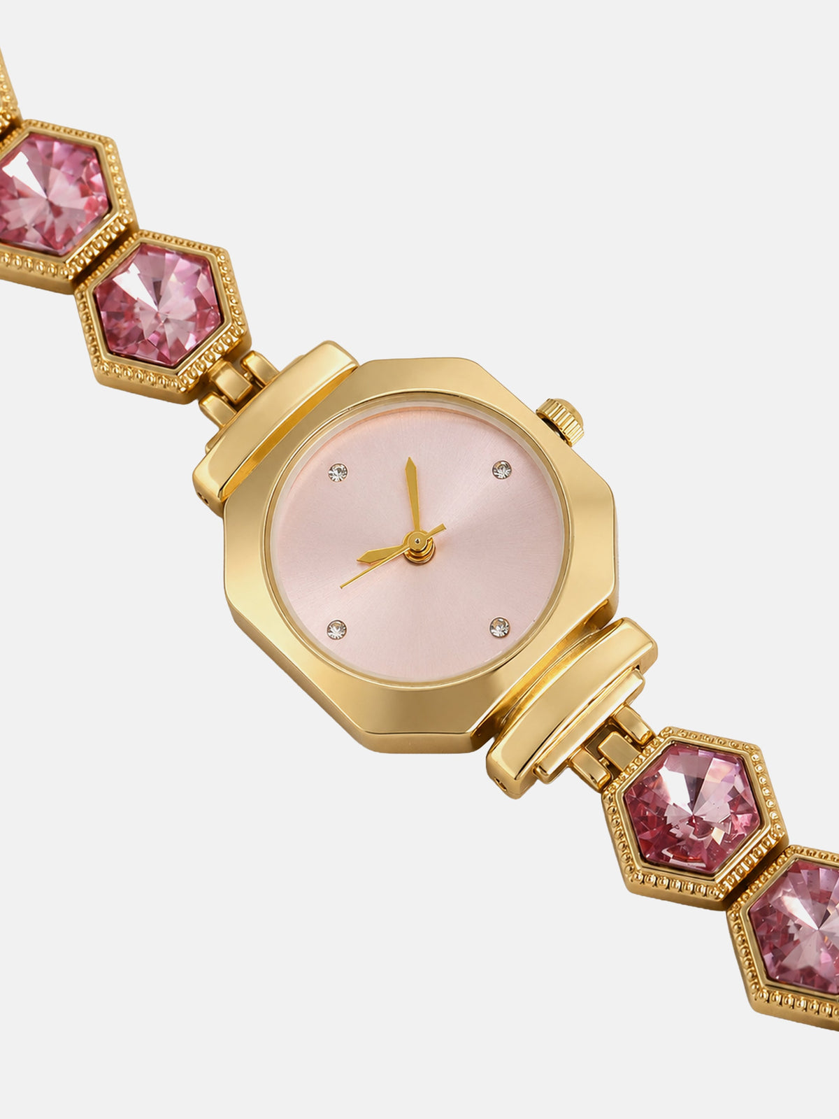 The Champagne Luxe Watch - Gold