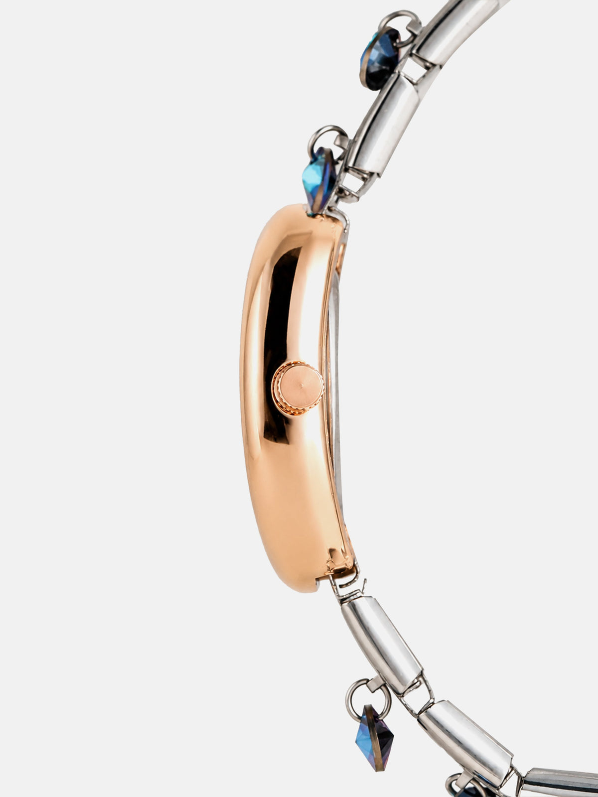 The Diamond Glow Watch - Silver