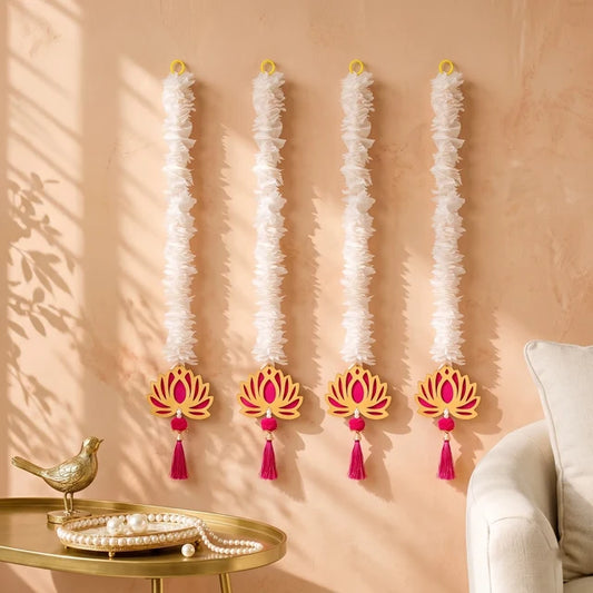 Gajra Lotus Line Hanging Pack of 4
