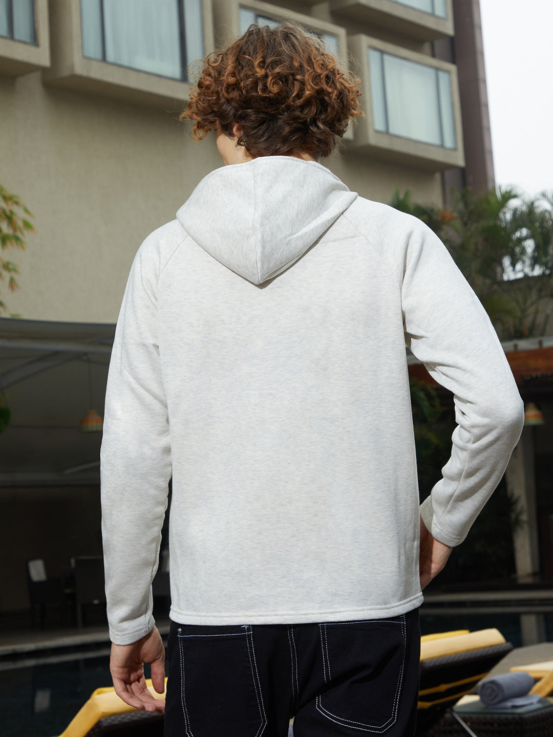 Mens Cloud Grey Double Breasted Jacket