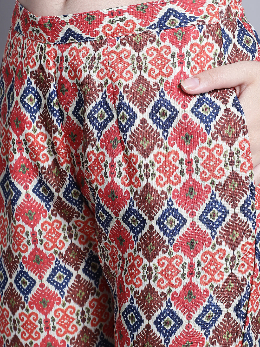 Womens Digital Printed Crop Top And Jacket Set