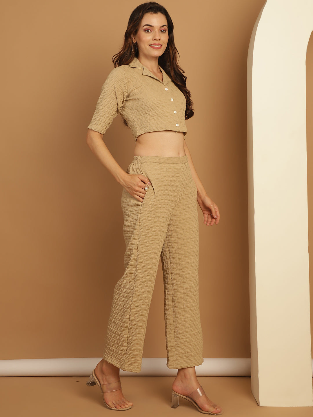 Top And Trouser Woven Design Co Ords