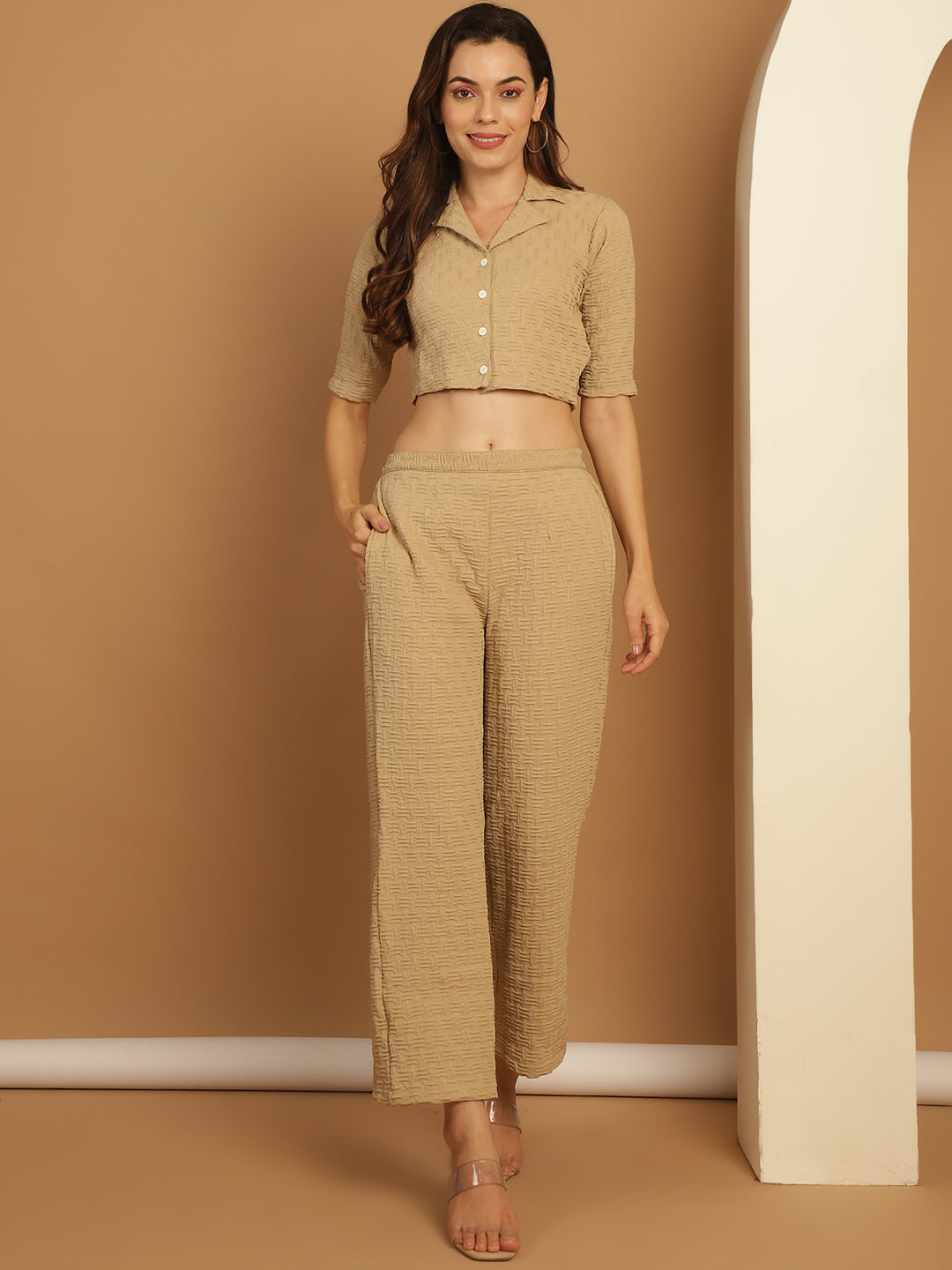 Top And Trouser Woven Design Co Ords