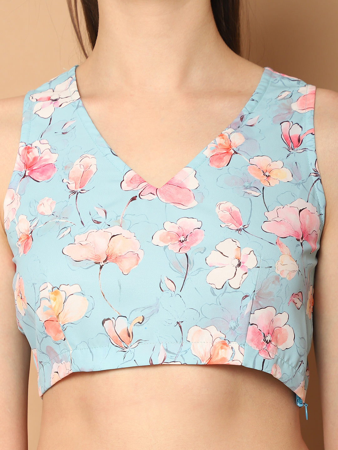Printed Top With Shorts Shurg