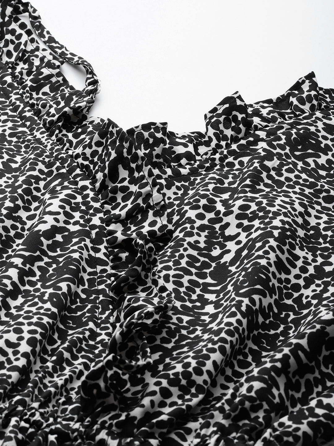 Women Printed Crop Top With