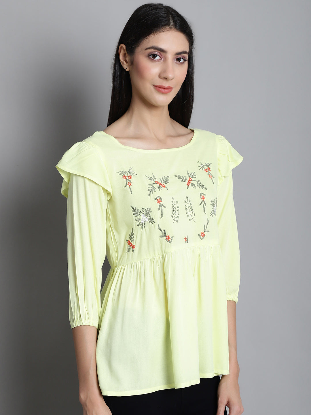 Embroidered Stylish Top