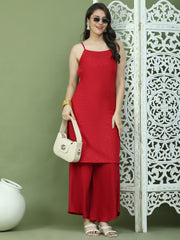 Backless Designer Kurta for Women ( JOK 1577 Maroon )