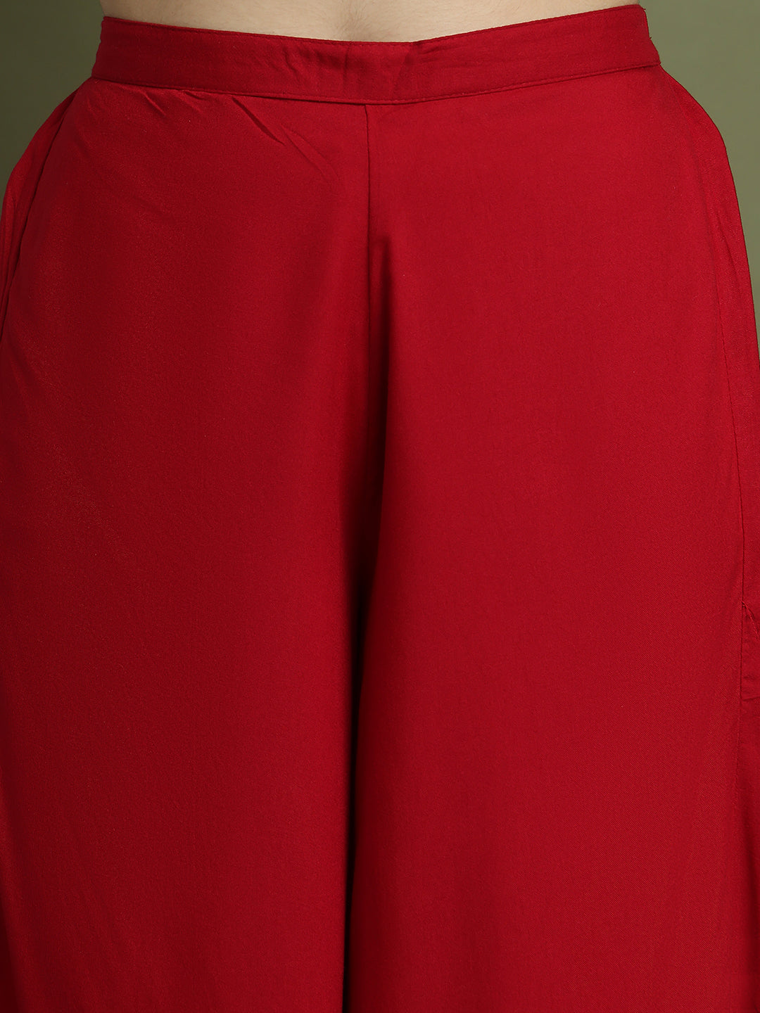 Embroidered Rayon Kurta For Women