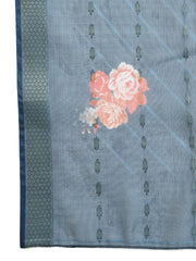 Embroidered Rayon Kurta Palazzos With dupatta ( JOKPL 2137N D66N 1579 Navy )