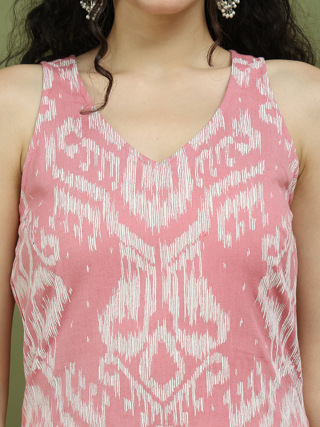 Womens Printed Rayon Kurtas