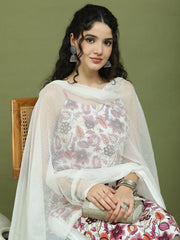 Foil Printed Rayon Kurta Palazzos With Dupatta ( JOKPL 2137W D31W 1573 Purple )
