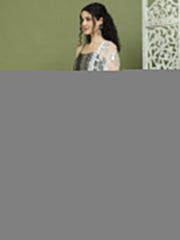 Foil Printed Rayon Kurta Palazzo Dupatta ( JOKPL 2137W D67W 1586 Black )