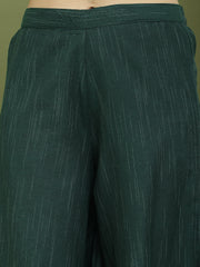 Woven Design straight Kurta Palazzo With Dupatta ( JOKPL D68G 1587 Green )