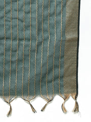 Woven Design straight Kurta Palazzo With Dupatta ( JOKPL D68G 1587 Green )