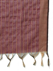 Woven Design straight Kurta Palazzo With Dupatta ( JOKPL D68M 1587 Maroon )
