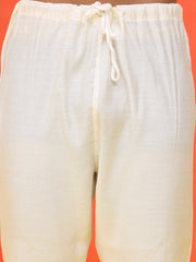 Embroidered Kurta Set For Men ( JOKP P 5227 Cream )