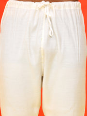 Embroidered & Sequins Kurta Pyjama ( JOKP P 5233 White )