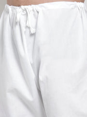 Men Mustard Chikan Kurta with Churidar ( JOKP 561 Mustard )