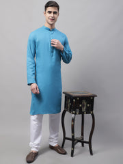 Men's Cotton Solid Kurta Payjama Sets