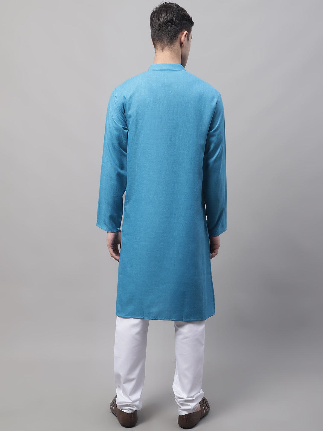Jompers Mens Cotton Solid Kurta Payjama Sets