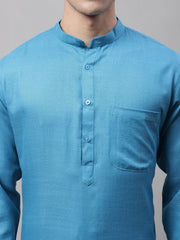 Men's Cotton Solid Kurta Payjama Sets