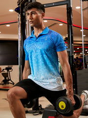 Ombre Polo Activewear T-Shirt
