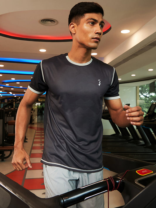 Geometric Activewear T-Shirt