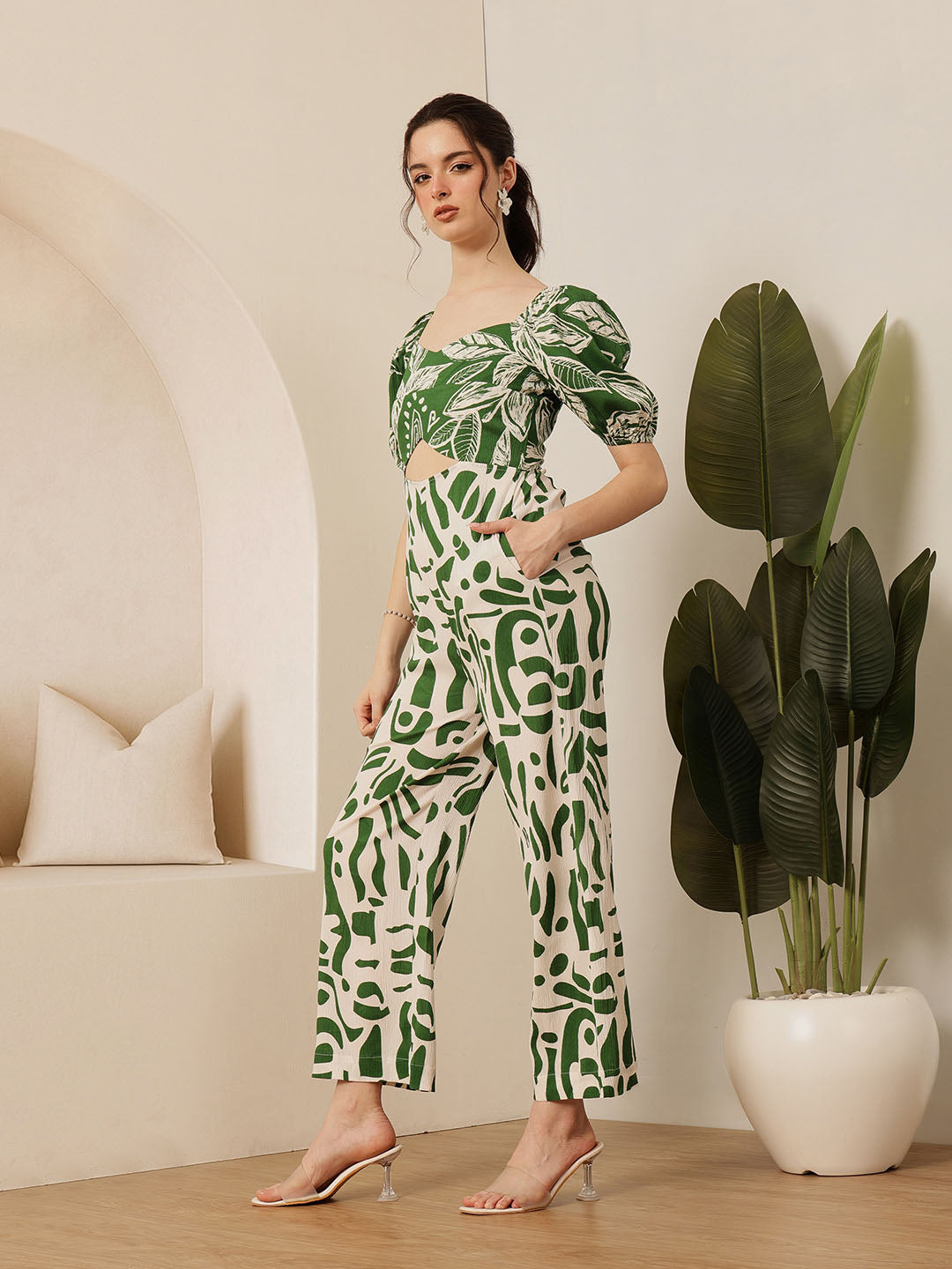 Printed Jumpsuit