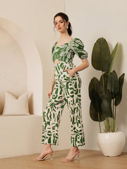 Printed Jumpsuit