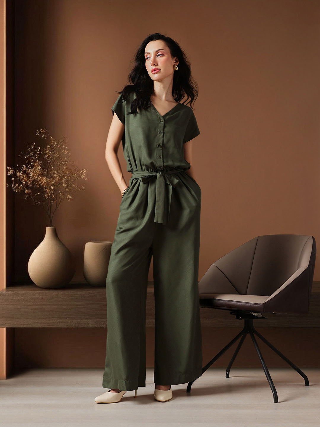 Relaxed Fit Jumpsuit