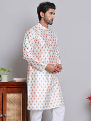 Digital Printed Straight Kurtas ( KO 5148Cream )