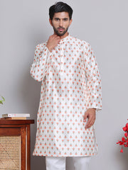 Digital Printed Straight Kurtas ( KO 5148Cream )