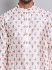 Digital Printed Straight Kurtas ( KO 5148Cream )