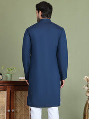 Embroidered Straight Kurtas. ( ko 5150Peacock )