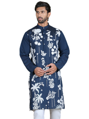 Embroidered Straight Kurtas. ( ko 5150Peacock )